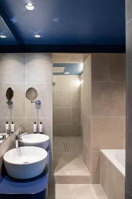 Salle de bains dans l'établissement Logis Hotel Darcy Dijon Centre