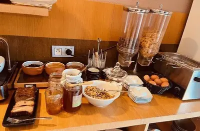 Nourriture dans l'hôtel ou à proximité
