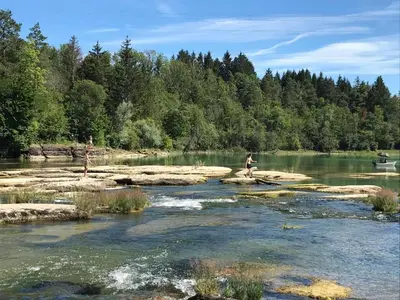 Paysage naturel près de l'hôtel