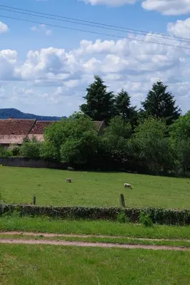 Paysage naturel près de la maison de vacances
