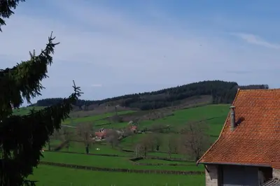 Paysage naturel près de la maison de vacances