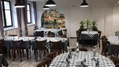 Restaurant ou autre lieu de restauration dans l'établissement Studio 