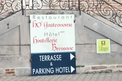 Certificat, récompense, panneau ou autre document affiché dans l'établissement Logis Hostellerie Bressane