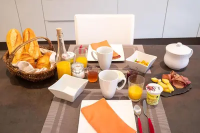 Nourriture dans la maison de vacances ou à proximité