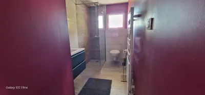 Salle de bains dans l'établissement Gite de la Combe Ganat 3 étoiles