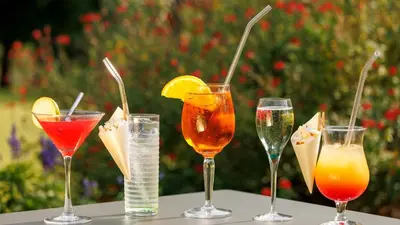 Boissons dans l'établissement Logis Hôtel Golf Le Domaine Du Val De Sorne