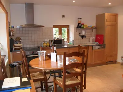 Cuisine ou kitchenette dans l'établissement Vergecosse