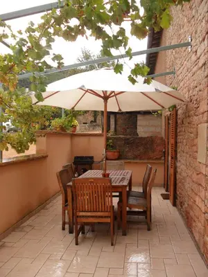 Terrasse ou espace extérieur de l'établissement Vergecosse