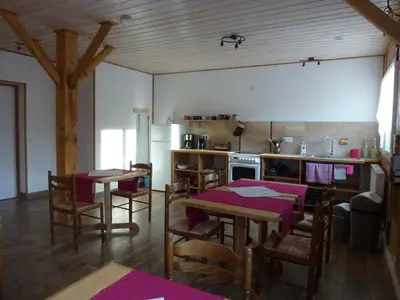 Cuisine ou kitchenette dans l'établissement Redspring Chambres d'Hôtes