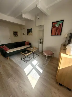 Coin salon dans l'établissement La Maison de Marie