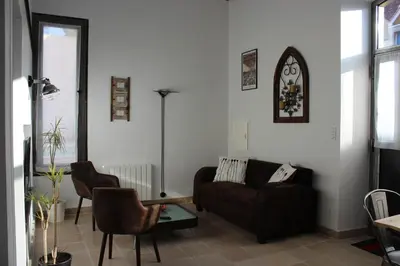 Coin salon dans l'établissement Ma Maison