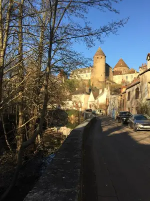 Paysage naturel près de la maison de vacances
