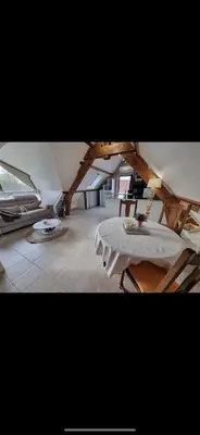 Coin salon dans l'établissement Rouvray 21