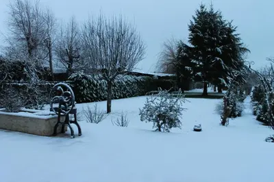 L'établissement Les Laurentides en hiver