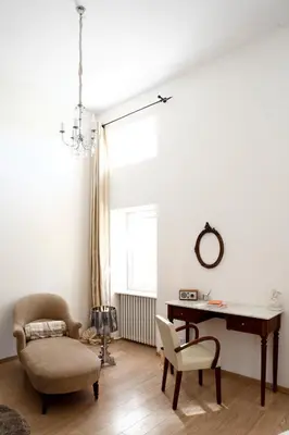 Coin salon dans l'établissement Auberge Du Paradis
