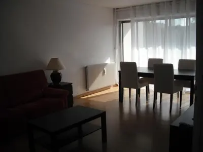 Coin salon dans l'établissement Residence Le Vendome