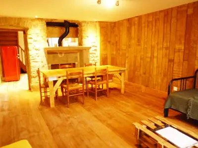 Coin salon dans l'établissement Chez Henriette