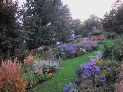 Jardin de l'établissement Le Manoir sur la Roche, 74, impasse du manoir, 71520 Navour sur Grosne D121