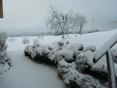 L'établissement Les Bouc'tins en hiver