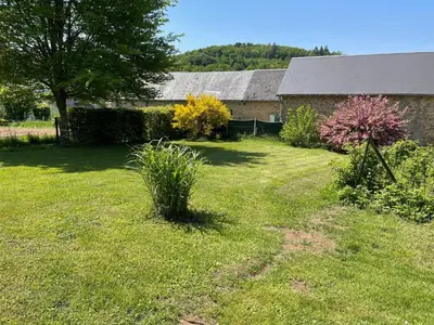 Jardin de l'établissement Maison Bleue