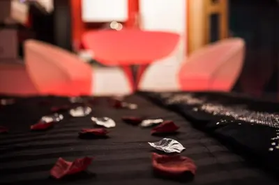 Coin salon dans l'établissement Suite Glamour & Spa