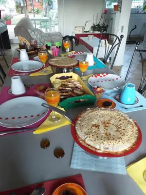 Nourriture dans le B&B/chambre d'hôtes ou à proximité