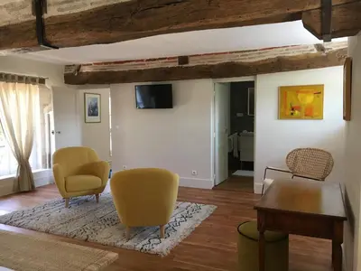 Télévision ou salle de divertissement dans l'établissement L'evidence