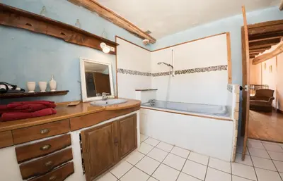 Salle de bains dans l'établissement B&B Esprit d'un Moment