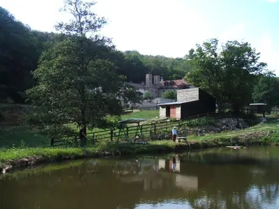 Paysage naturel près de la maison de vacances