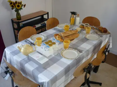 Nourriture dans la maison de vacances ou à proximité