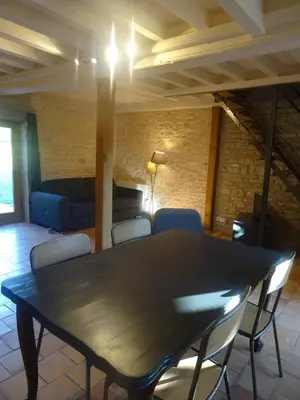 Coin salon dans l'établissement la bulle de Chapaize