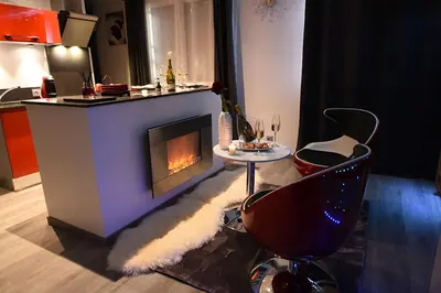 Cuisine ou kitchenette dans l'établissement 