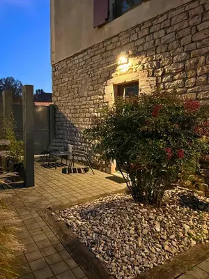 Jardin de l'établissement Appart Hotel Eugenie