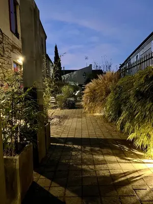 Jardin de l'établissement Appart Hotel Eugenie