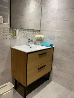 Salle de bains dans l'établissement La Maison Clémenso