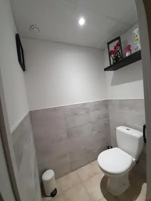 Salle de bains dans l'établissement La Maison Clémenso
