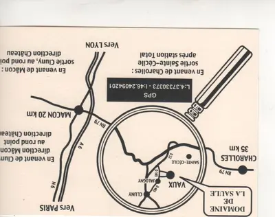 Plan de l'établissement Domaine de la Saule