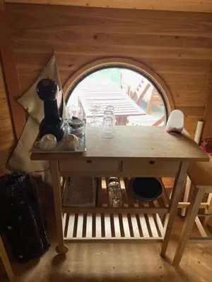 Plan de l'établissement cabane flottante Millenium