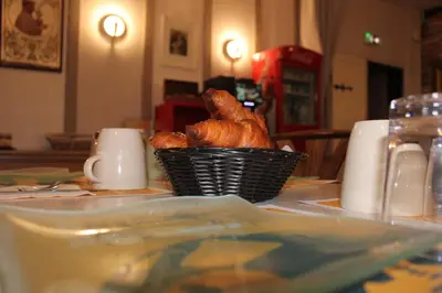 Nourriture dans l'hôtel ou à proximité
