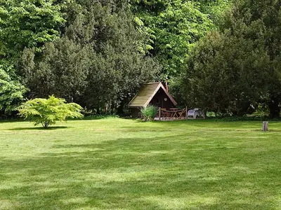 Jardin de l'établissement Cabane Aligoté