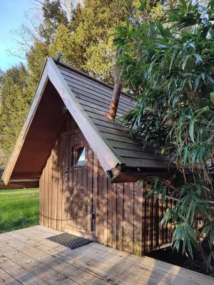 Bâtiment de la tente de luxe