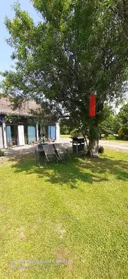 Jardin de l'établissement chez sylvie et jean-yves