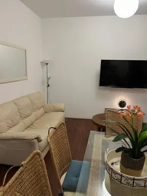 Télévision ou salle de divertissement dans l'établissement Gite Chanay 100 m2 Tournus 3 chambres