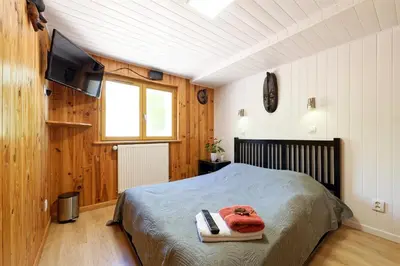 Un ou plusieurs lits dans un hébergement de l'établissement Chambres d'hotes à Autun