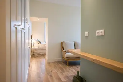 Un ou plusieurs lits dans un hébergement de l'établissement La Maison Deveney-Mars