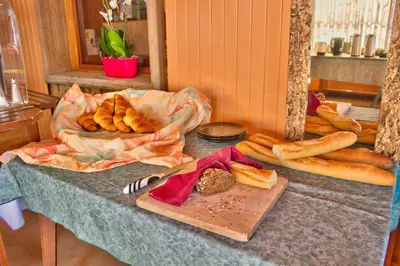 Nourriture dans l'hôtel ou à proximité