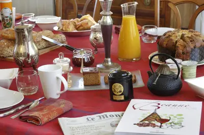 Nourriture dans la maison d'hôtes ou à proximité