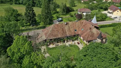Paysage naturel près de la maison de vacances