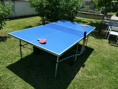 Tennis de table au sein de l'établissement Les Grands Crus - gîte 