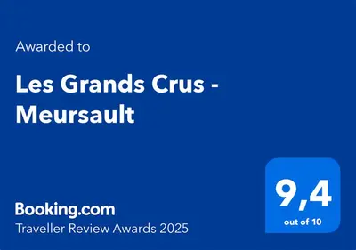 Certificat, récompense, panneau ou autre document affiché dans l'établissement Les Grands Crus - gîte 